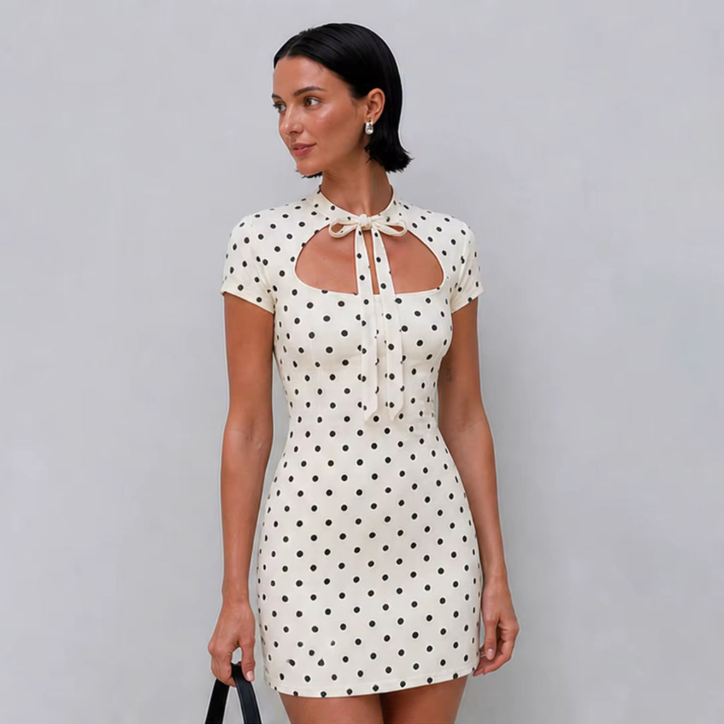 Robe Prestige à Pois