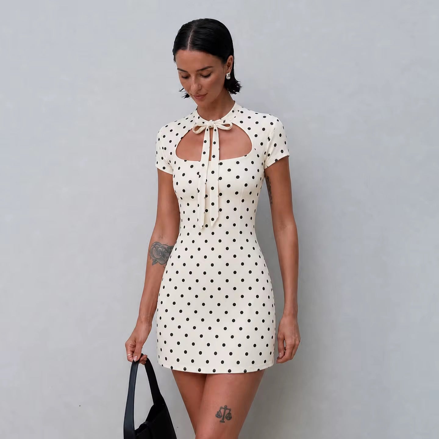 Robe Prestige à Pois