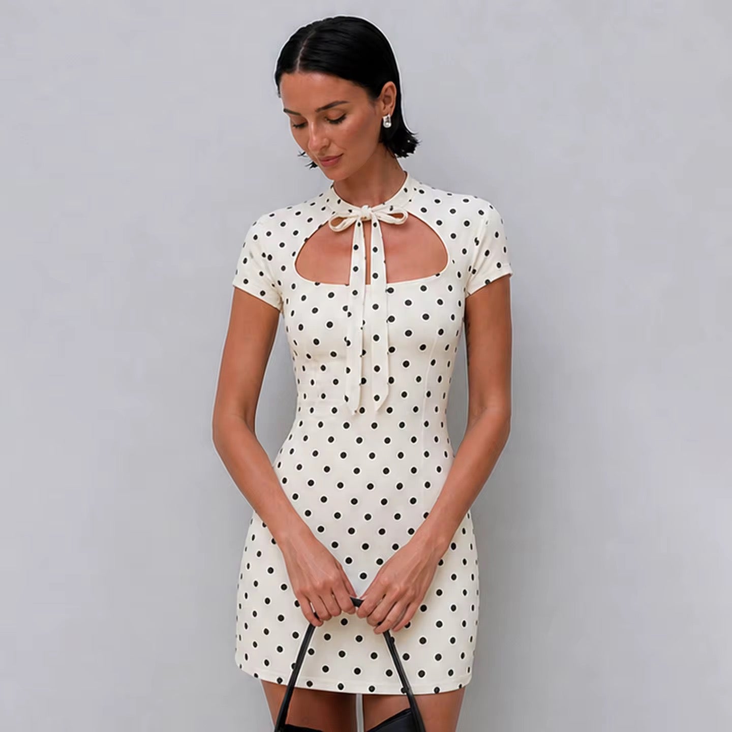 Robe Prestige à Pois